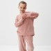 Костюм детский (свитшот, брюки) KAFTAN Plushy р.30 (98-104), розовый