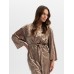 Комплект женский (жакет, брюки) KAFTAN Velvet 40-42, кофейный