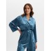 Комплект женский (жакет, брюки) KAFTAN Velvet 40-42, синий