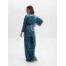 Комплект женский (жакет, брюки) KAFTAN Velvet 40-42, синий