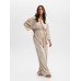 Комплект женский (жакет, брюки) KAFTAN Velvet р. 44-46, бежевый