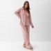 Костюм женский (рубашка и брюки) KAFTAN Plushy р. 40-42, розовый