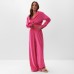 Костюм женский (рубашка и брюки) KAFTAN Plushy р. 52-54, фуксия