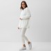 Костюм женский (свитшот и леггинсы) KAFTAN Plushy р. 40-42, белый