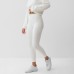 Костюм женский (свитшот и леггинсы) KAFTAN Plushy р. 40-42, белый