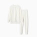 Костюм женский (свитшот и леггинсы) KAFTAN Plushy р. 40-42, белый