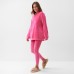 Костюм женский (свитшот и леггинсы) KAFTAN Plushy р. 44-46, фуксия