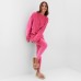 Костюм женский (свитшот и леггинсы) KAFTAN Plushy р. 48-50, фуксия