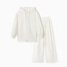 Костюм женский (толстовка и брюки) KAFTAN Plushy р. 40-42, белый