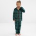 Пижама детская KAFTAN Green mood, размер 34 (122-128 см)