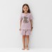 Пижама детская KAFTAN Love р.30 (98-104), лиловый