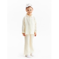 Пижама детская KAFTAN "Муслин", р.32 (110-116см), молочный