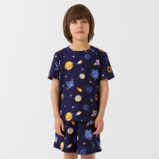 Пижама детская (футболка и шорты) KAFTAN Space, р-р 30 (98-104)