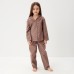 Пижама детская из фланели (рубашка, брюки) KAFTAN 