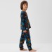 Пижама детская (лонгслив и брюки) KAFTAN Змейки размер 32 (110-116 см)