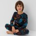 Пижама детская (лонгслив и брюки) KAFTAN Змейки размер 32 (110-116 см)