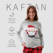 Пижама женская KAFTAN "Santa" размер 52-54