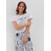 Пижама женская (футболка и брюки) KAFTAN Magic night р. 40-42, белый