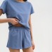 Пижама женская (футболка и шорты) KAFTAN 