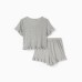 Пижама женская (футболка и шорты) KAFTAN Gray р. 48-50