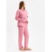 Пижама женская (рубашка и брюки) KAFTAN Basic размер 40-42, пудрово-розовая