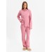 Пижама женская (рубашка и брюки) KAFTAN Basic размер 52-54, пудрово-розовая