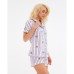 Пижама женская (рубашка и шорты) KAFTAN 