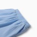 Пижама женская (рубашка, шорты) KAFTAN Basic размер 40-42, голубая