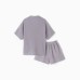 Пижама женская (рубашка, шорты) KAFTAN Basic размер 40-42, серая