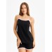 Пижама женская (топ, шорты) KAFTAN Leo black collection, размер 40-42, чёрная