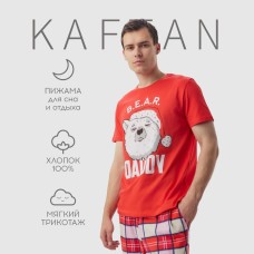 Пижама мужская KAFTAN "Bear" размер 50