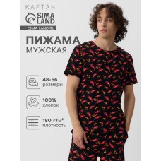 Пижама мужская KAFTAN "Перец" р.48