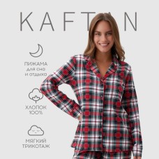 Пижама новогодняя женская KAFTAN Сhristmas time размер 40-42