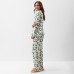 Пижама новогодняя женская (рубашка и брюки) KAFTAN 