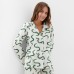 Пижама новогодняя женская (рубашка и брюки) KAFTAN 