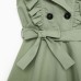 Платье детское двубортное KAFTAN, размер 32 (110-116 см), цвет оливковый