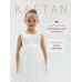 Платье детское нарядное KAFTAN рост 120, белый