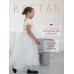 Платье детское нарядное KAFTAN рост 90, белый