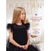 Платье детское нарядное с пышной юбкой KAFTAN, рост 110-116, чёрный