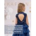Платье детское с пайетками KAFTAN, размер 28 (86-92 см), синий