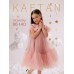 Платье детское с пышной юбкой KAFTAN, рост 86-92, розовый
