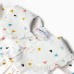 Платье детское с рюшами KAFTAN размер 28 (86-92 см) белый
