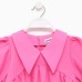 Платье детское с воротником KAFTAN, размер 30 (98-104 см), цвет ярко-розовый