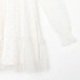 Платье для девочки сетка KAFTAN, размер 32 (110-116 см), белый