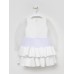 Платье нарядное детское KAFTAN, рост 86-92 см (28), белый