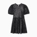 Платье нарядное для девочки KAFTAN размер 32 (110-116 см), черный