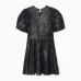 Платье нарядное для девочки KAFTAN размер 32 (110-116 см), черный