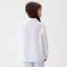 Рубашка для девочки KAFTAN Linen, р.30 (98-104 см) белый