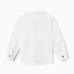 Рубашка для девочки KAFTAN Linen, р.30 (98-104 см) белый