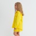 Рубашка для девочки джинсовая KAFTAN, размер 32 (110-116 см), цвет жёлтый